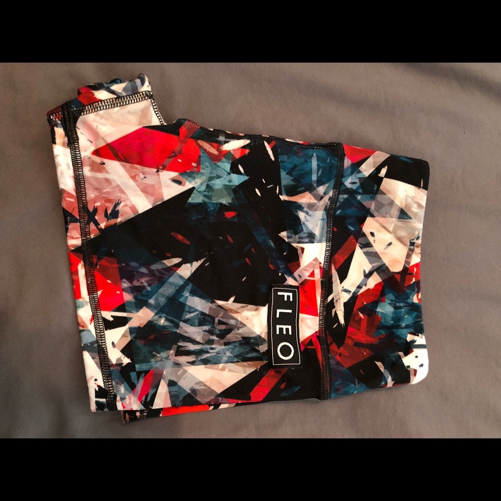 Fleo shorts, size M. Tech triangle (I think)
